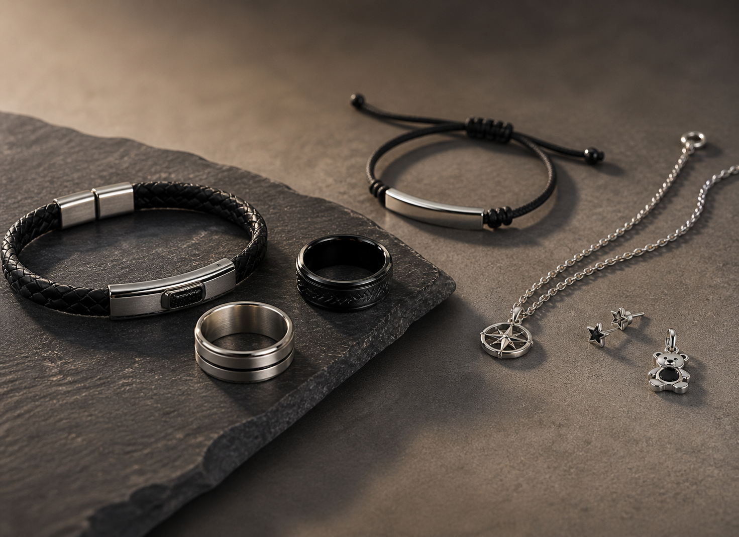 Männer- und Kinder-Schmuck