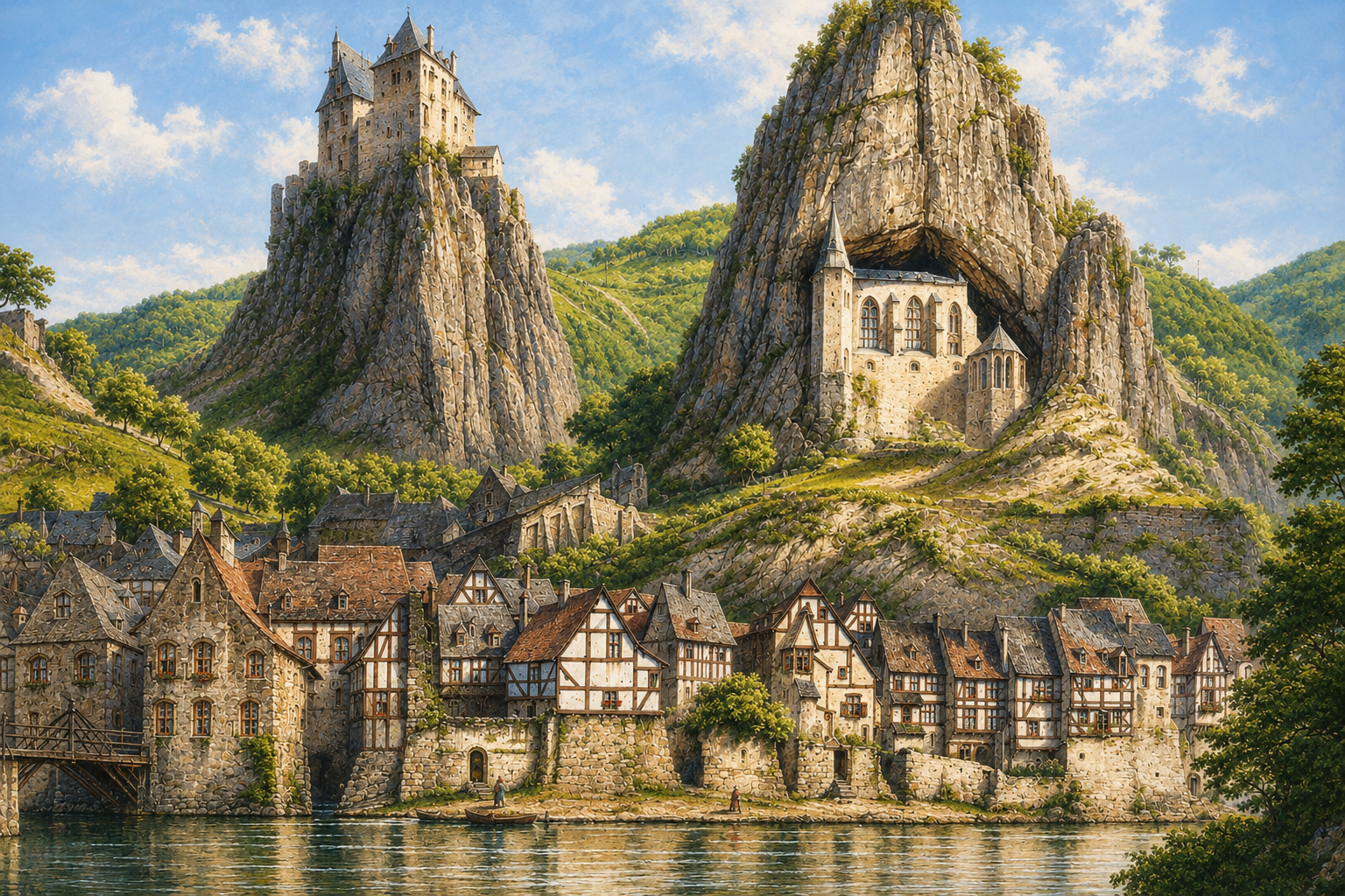 Historische Ansicht von Idar-Oberstein
