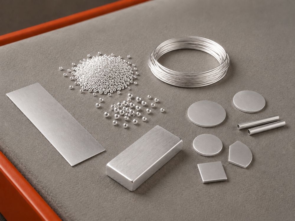 Puristischer Silberschmuck